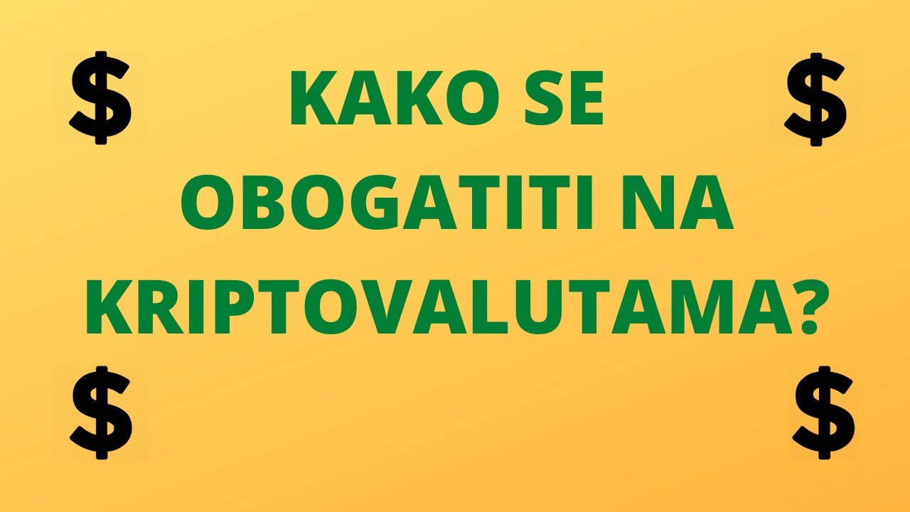 brzo se obogatite kriptovalutama popis najboljih kriptovaluta za ulaganje
