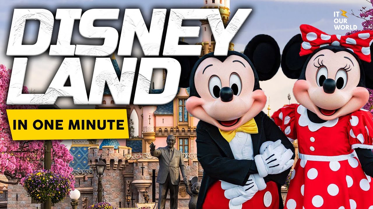 DISNEY LAND IN ONE MINUTE