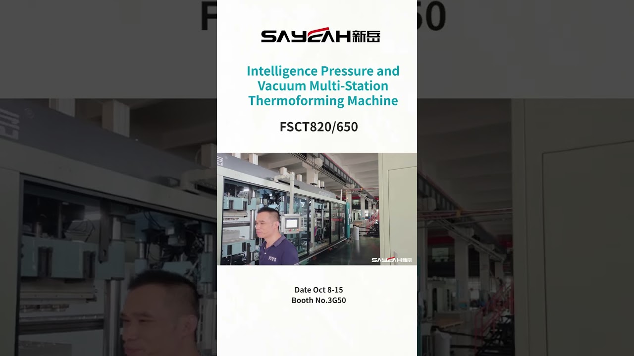 Sayeah FSCT820650 Multi-Station Thermoforming Machine