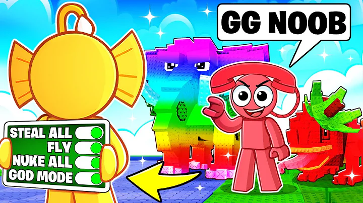 The OWNER Gave me an ADMIN PANEL To Troll My Friends in Plants vs Brainrots