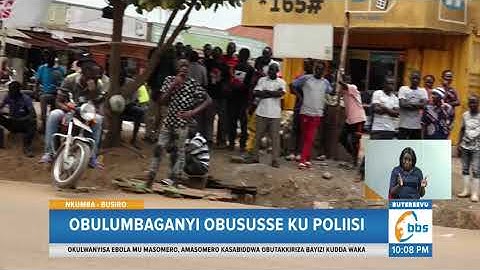 Obulumbaganyi Obususse ku Poliisi, Abakugu Babuulidde Poliisi ku Kyerina Okukola mu Mbeera Eno