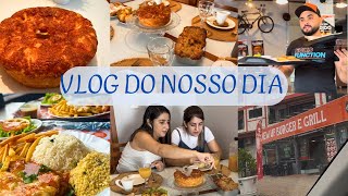 VLOG: CAFÉ DA MANHÃ CAPRICHADO | VISITA DA IRMÃ | BATEMOS PERNA | ALMOÇAMOS NA NEW UP