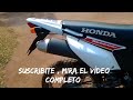 HONDA TORNADO 250CC/ adelanto del vídeo ,info tipo de moto
