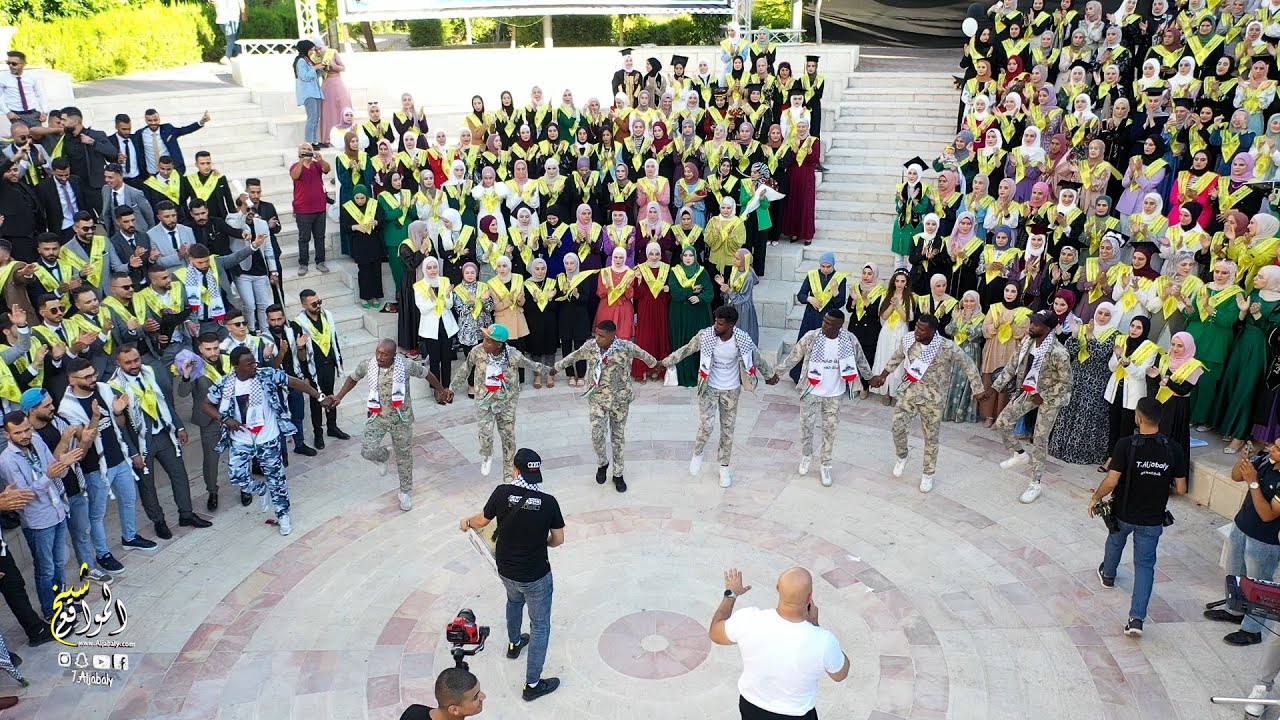 الفنان باسل جبارين وفرقة عائدون اجتيااااح حفل تخرج طلبة جامعة فلسطين التقنية خضوري 2022