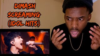 DIMASH - Screaming (Idol Hits) | REACTION