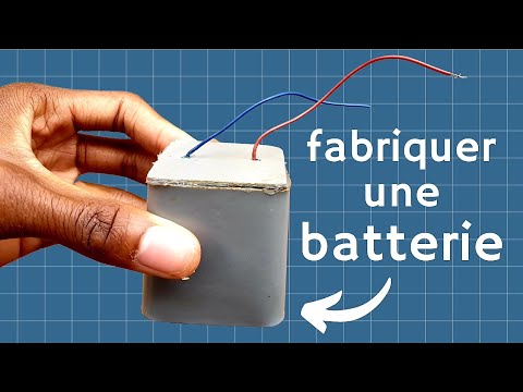 Vidéo: Comment fabrique-t-on une batterie à eau salée ?