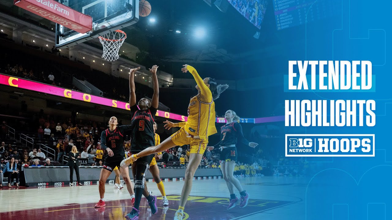 Maryland at USC | EXTENDED HIGHLIGHTS | Big Ten Women's Basketball | 01/15/2026