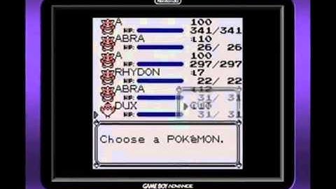 Pokémon Blue 100% Speedrun segment 21a V4