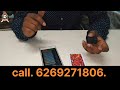 Invisible camera scanner for playing cards  maang patta game device  andar bahar game device 