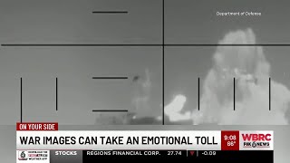 War images can take an emotional toll