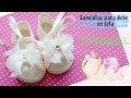 Sandalias para bebe   tutorial  paso a paso