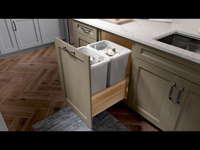 Thomasville - Organization - Base Vanity Wastebasket Pullout