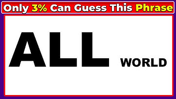 20 Tricky Brain Teasers That Will Boost Your Thinking || Rebus Puzzles Challenge 26