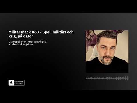 Militärsnack #63 - Spel, militärt och krig, på dator