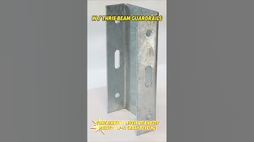 HuaAn Traffic Introduction to W Beam Guardrails: Enhancing Road Safety #highwayguardrail #machine