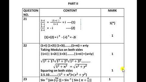 12th Mathematics March_2020 Govt Exam Official Answer Key by DGE