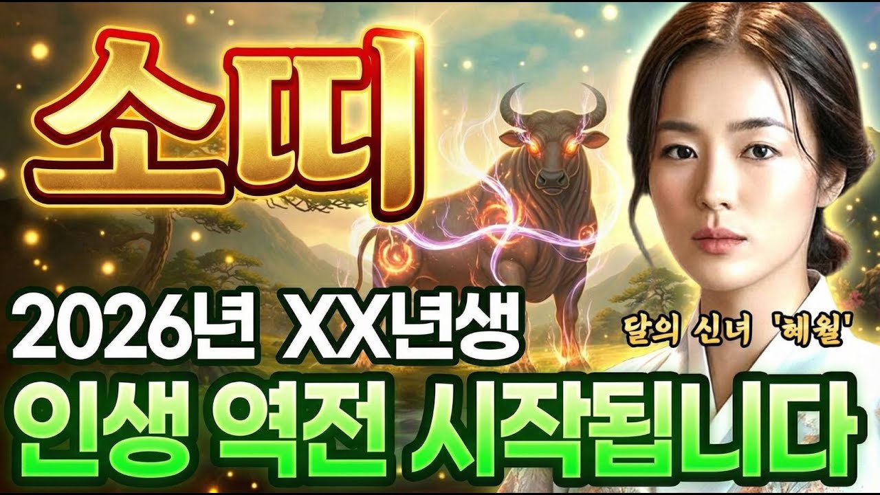 소띠 주목! 2026년 피해야 할 것 vs 해야 할 것 | 나이별 맞춤 조언 ⚠️