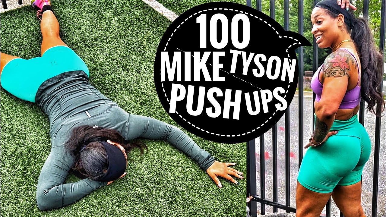 10 Minute Total Body Workout No Equipment | 100 Mike Tyson Push Ups in ...