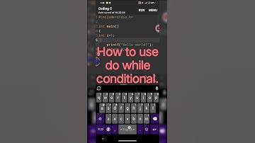 #program #coding #mobile #mobile #code #html #python#java#How to use Loop do while conditional 2024.