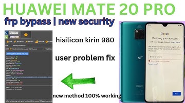 huawei mate 20 pro frp google bypass | huawei usb driver problem fix | user problem fix |unlocktool