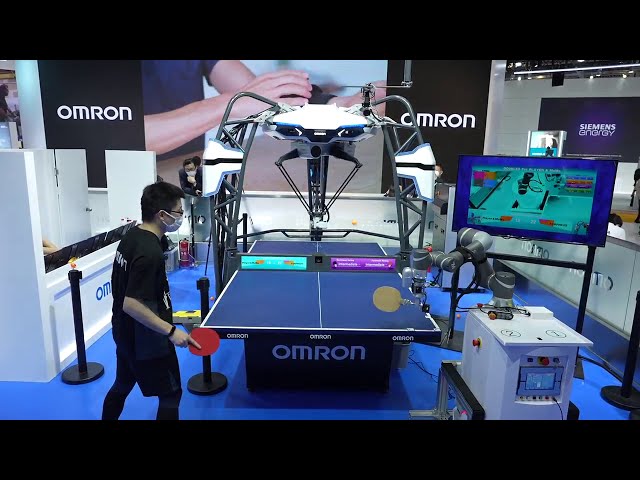 Omron's Ping-Pong Tutor Robot, 🏓 #FORPHEUS Plays Doubles? 