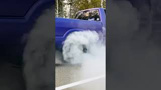 Can your s10 spin em like this?? #built #truck #drags #chevy #burnout #alberta