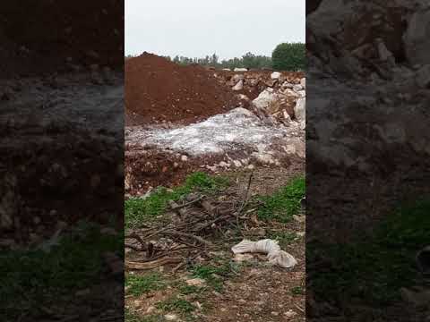 استصلاح الاراضي واستعمال الديناميت