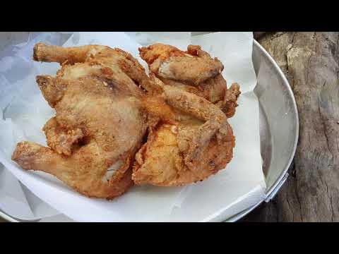 Whole fried Chicken