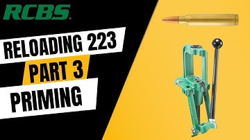 How to Reload .223 Part 3 - Priming Two Different Ways