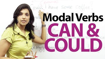 Modal verbs - Can and Could - English Grammar lesson