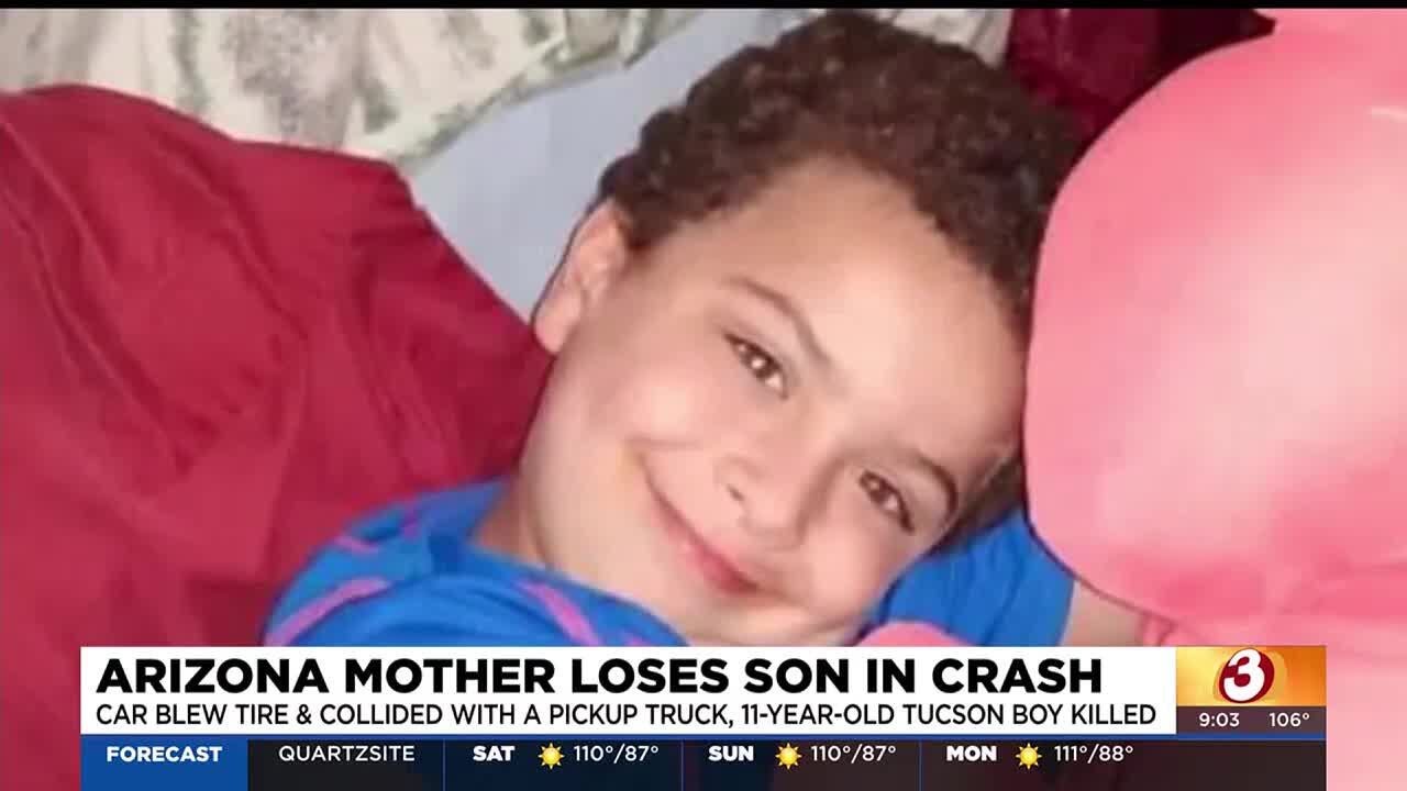 Tucson mother shares heartbreak after son killed in freak car crash ...