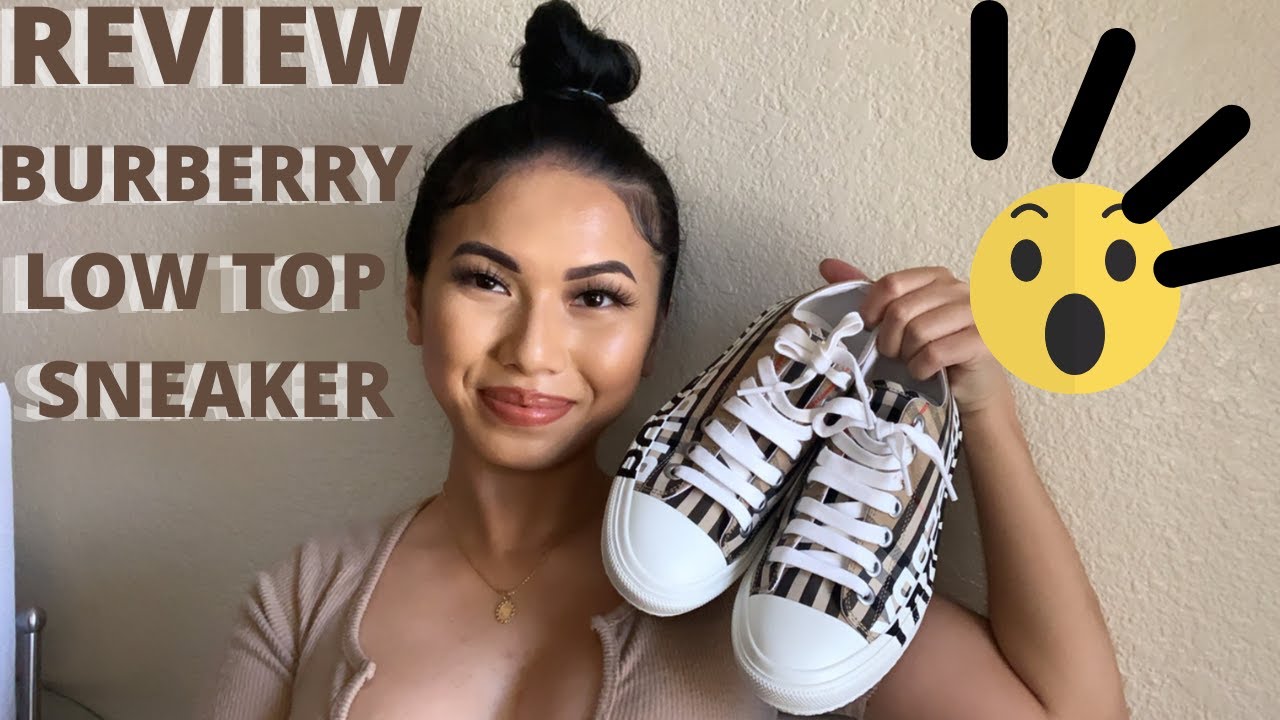 Unboxing/Review Burberry Logo Print Vintage Sneaker