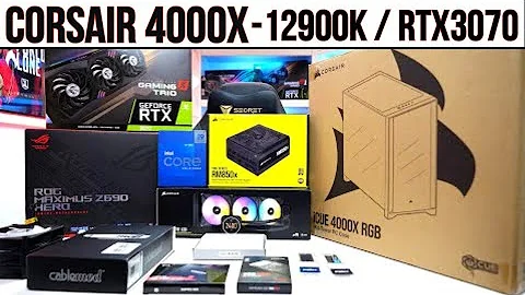 Guia Passo a Passo: Montando PC com Corsair 4000X e Intel 12-900K/RTX 3070