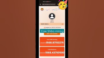 Free Shiba Minning|Shiba inu|Free crypto mining|Crypto|Cryptocurrency To join See Description 👉👉👉...