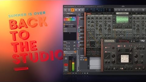 Summer is Over, Back to the Studio