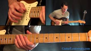 Video thumbnail of "Hey Joe Guitar Solo Lesson - Jimi Hendrix"
