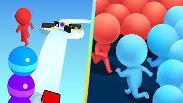 Stack Rider Vs Count Master Max Level Gaming Mobile Game Walkthrough Update Trailer iOS RKMVI8E