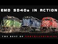 EMD SD40s in Action