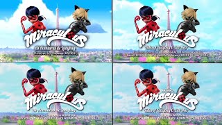 Aberturas Das Temporadas De Miraculous As Aventuras De LadyBug & CatNoir