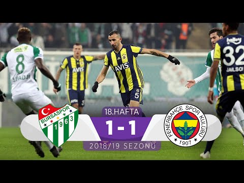 Bursaspor (1-1) Fenerbahçe | 18. Hafta - 2018/19
