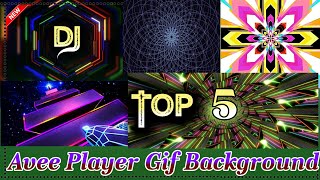 Top 5 Avee Player template Gif HD background || New HD Gif Image