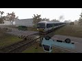 Train simulator (鉄道シミュレーター) 踏切（シミュレーター）ダンプトラック・ふみきり事故