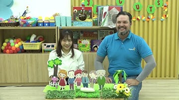 Bé 5 tuổi học tiếng Anh online dễ hiểu qua chủ đề Thành viên gia đình - My family members | Enspire