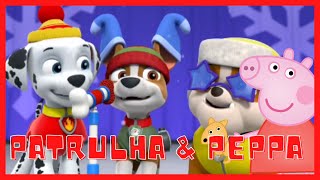 🐶PATRULHA CANINA Toca Música Especial Para PEPPA PIG🐷- Música Infantil Desenho Animado Infantil👶