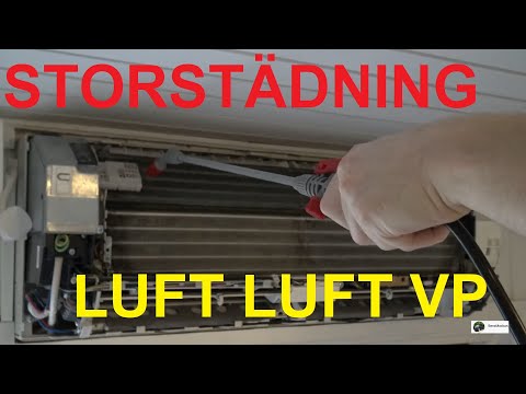 Rengöring av Luftvärmepump IVT AY-XP12FR-N