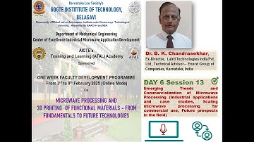 AICTE-ATAL FDP Day 6 - Session 13 (08-02-2025) at KLS GIT