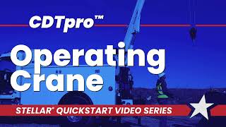 CDTpro™ Quickstart Video Series: Crane Operation