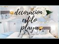 DECORANDO HABITACION ESTILO PLAYA 🐚🌊