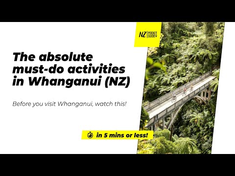 Vídeo: Whanganui National Park: La guia completa