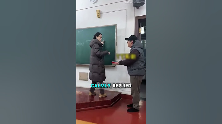 Student Dressed Up as a Teacher 😂